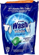 At home wash white - 30 vloeibare wascapsules