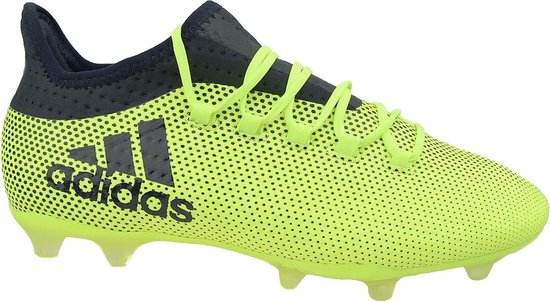 adidas - X 17.2 FG - Voetbalschoenen - Geel/Zwart - maat 41 1/3 | bol.com