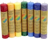 Geurkaarsen Chakra’s (Set van 7 x 2)