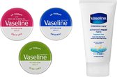 Vaseline lip therapy , Rosy Lips, original en Aloë Vera - met tube Vaseline Herstellende handcreme