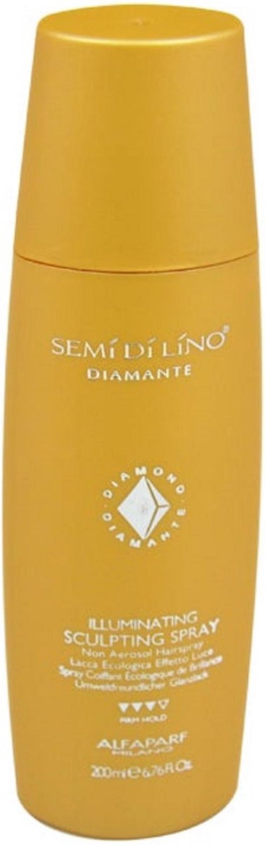 Alfaparf Semi Di Lino Diamante Illuminating Sculpting Hair Spray 200ml