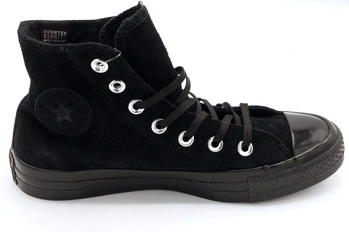 Converse CTAS HI Sneakers Dames Zwart