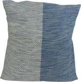 Handgeweven Kussen met Vulling Blauw