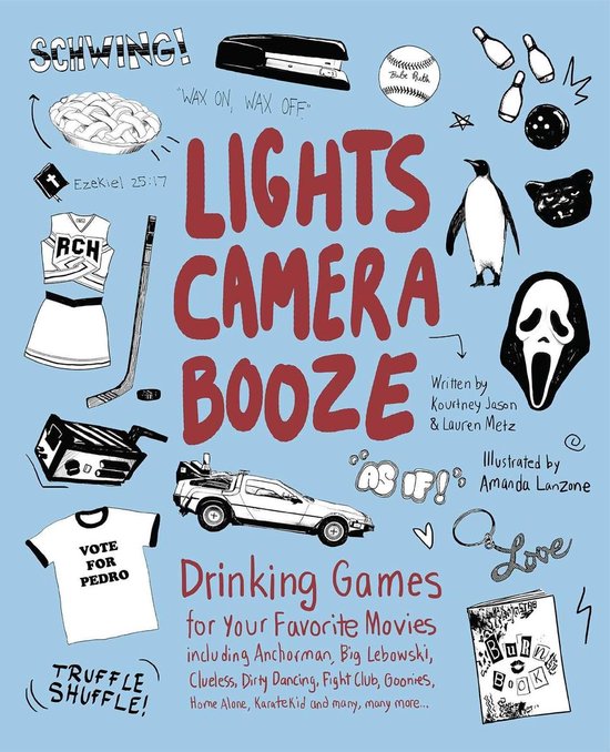 Lights Camera Booze - cover