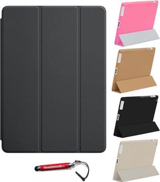 iPad Air 1 Smart Cover zwart / Vouw hoesjes Apple iPad Air 1 / Vouw hoesje iPad Air 1...