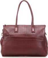 Still Nordic Anouk Leren Dames Schoudertas / Laptoptas - 13 inch - Bordeaux