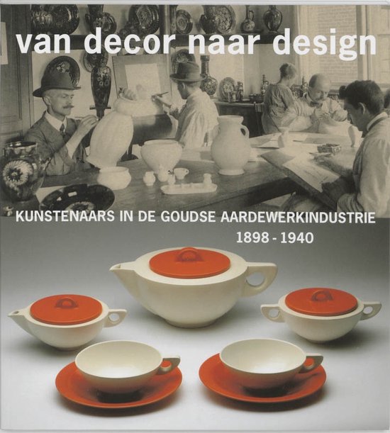 Cover van het boek 'Van decor naar design' van E. Huijberts en Hans Vogels