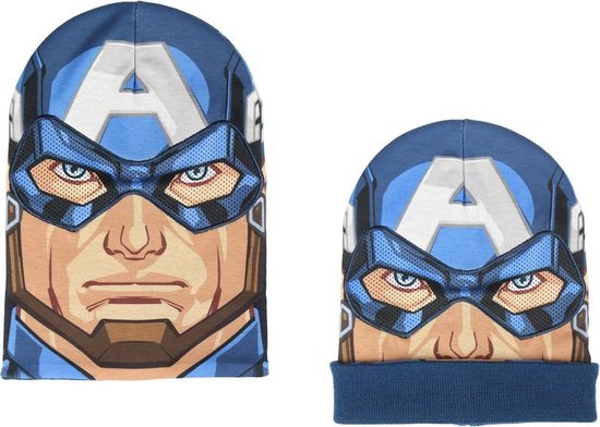 Déguisement Captain America avec chapeau pour bébé