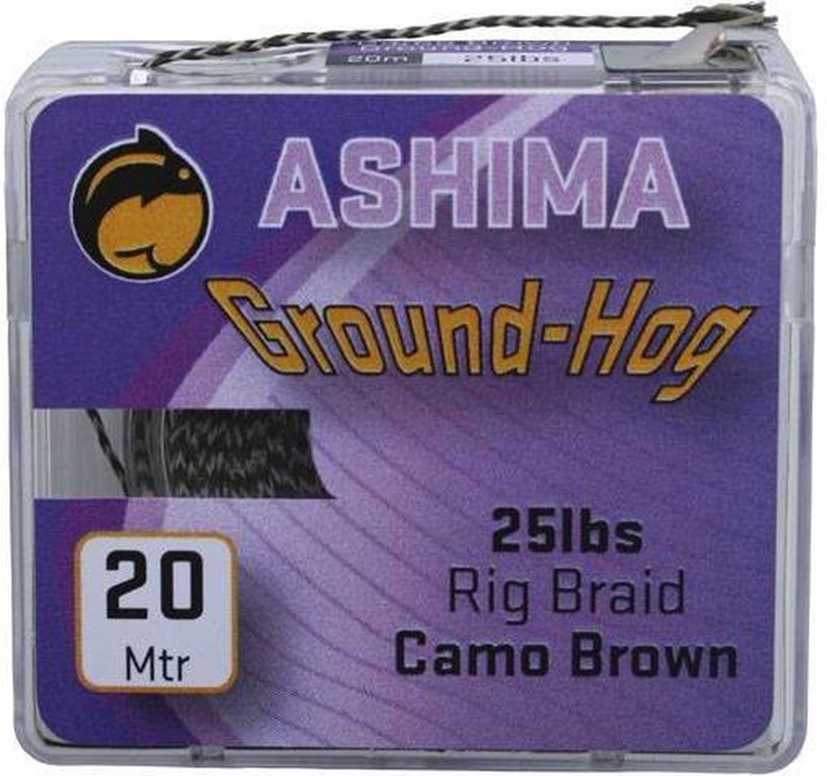 Ashima Ground-Hog | 20m Camo Brown 25lbs