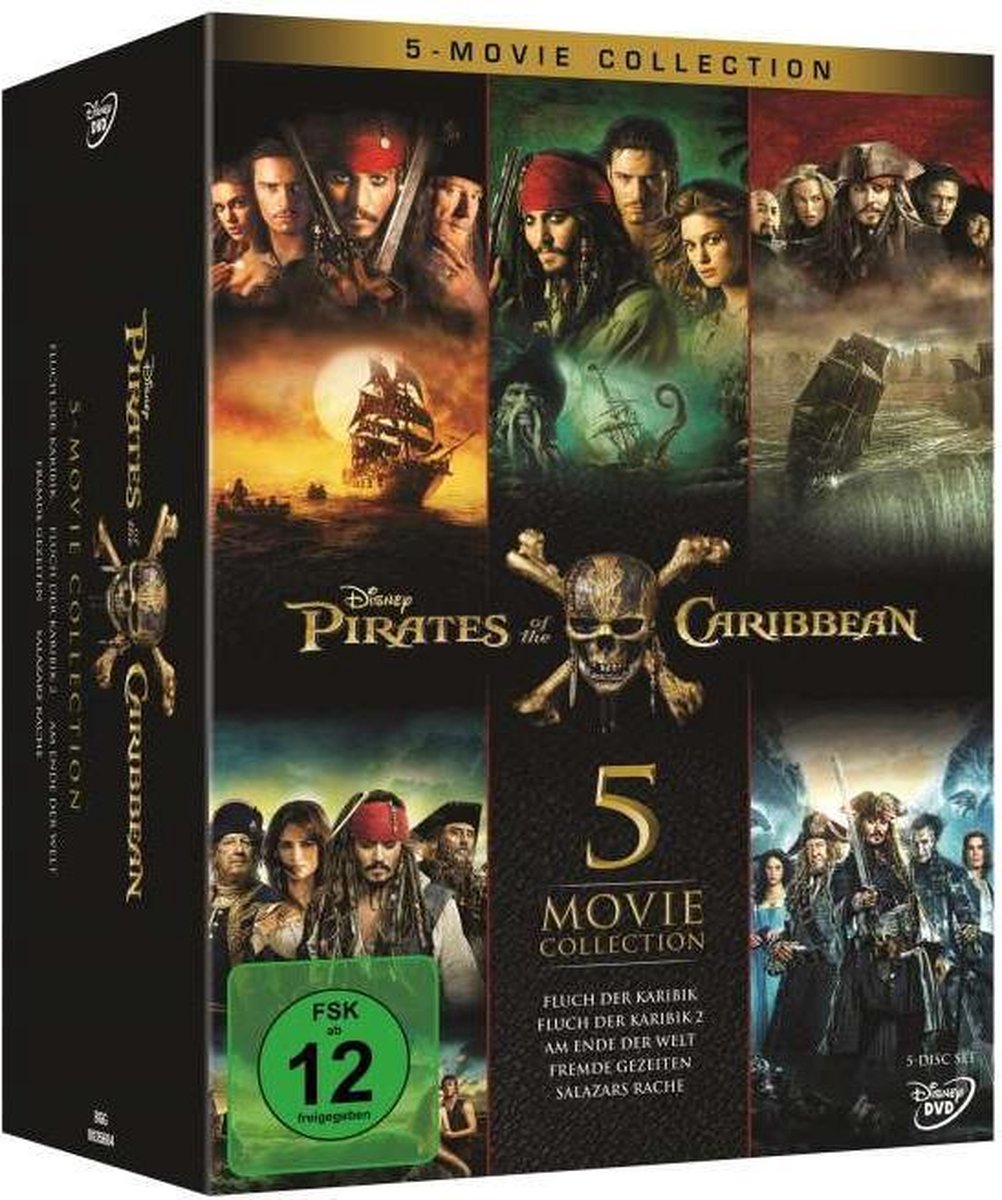 Pirates Of The Caribbean 1-5 (Import)