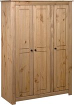 Kledingkast Garderobe Bruin (Incl LW Anti Kras Vilt) / kleding garderobe kast / schoenen kast garderobe / Kleding kast