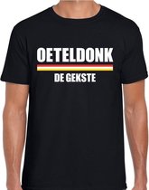 Carnaval Oeteldonk de gekste t-shirt zwart voor heren XL