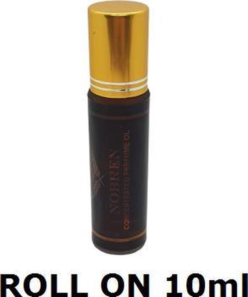 Nobren Black Oudh Parfum olie-Essentiële olie roller flesje 10ml-Heren geur- Oud geur