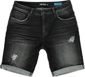 Cars jeans Jongens Jeans short TREVOR - black used - Maat 140