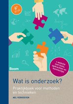 Boek cover Wat is onderzoek? van Nel Verhoeven (Paperback)