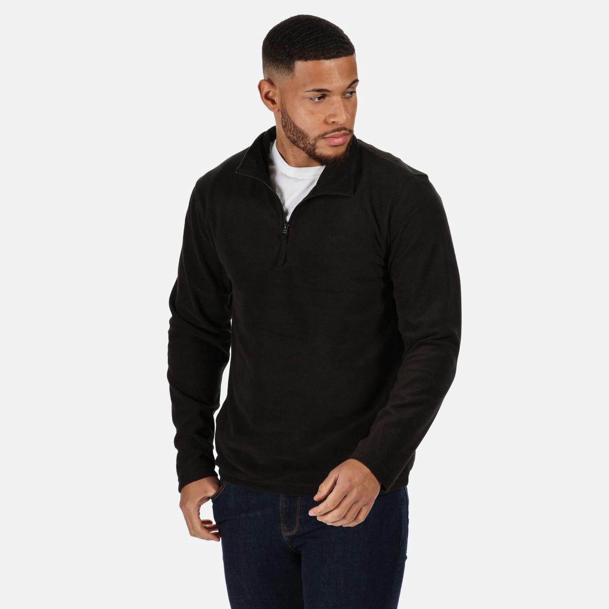 Fleece Heren Hiking Micro Zip Neck