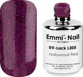 Emmi Shellac-UV Gellak Hollywood Red L305, 15 ml