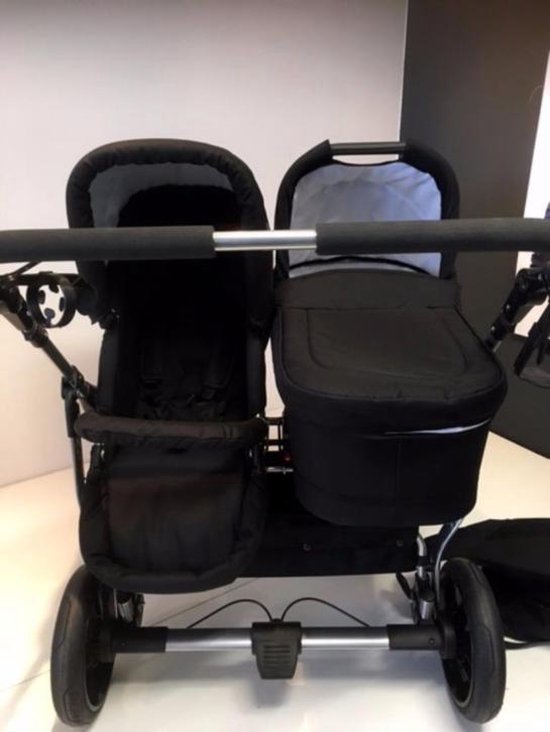 Freestyle twins duowagen 2 in 1 black 85B Tweeling Kinderwagen Bestel nu!