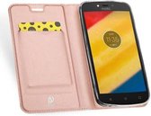 Motorola Moto C hoesje - Dux Ducis Skin Pro Book Case - Roze
