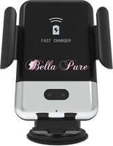B.K Label - Telefoonhouder auto - Wireless charger - geschikt voor iPhone 14 / Samsung S22