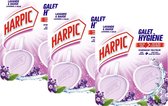 Harpic Toiletreiniger Lavendel & Salie - 6 toiletblokjes (3 x 2)