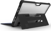 STM dux - Flip cover voor tablet - robuust - transparant - voor Microsoft Surface Pro (Medio 2017) Pro 4 Pro 6