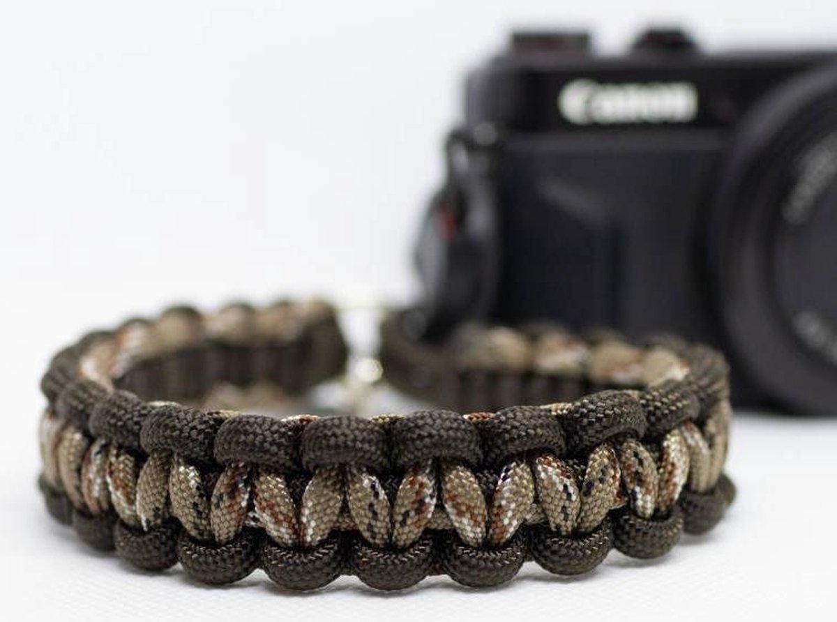 Dutch Cord | Camera Polsriem | Camera Polsband | Camera Wrist Strap | Desert Brown Strap