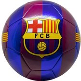 FC Barcelona Bal groot blauw/rood stripes