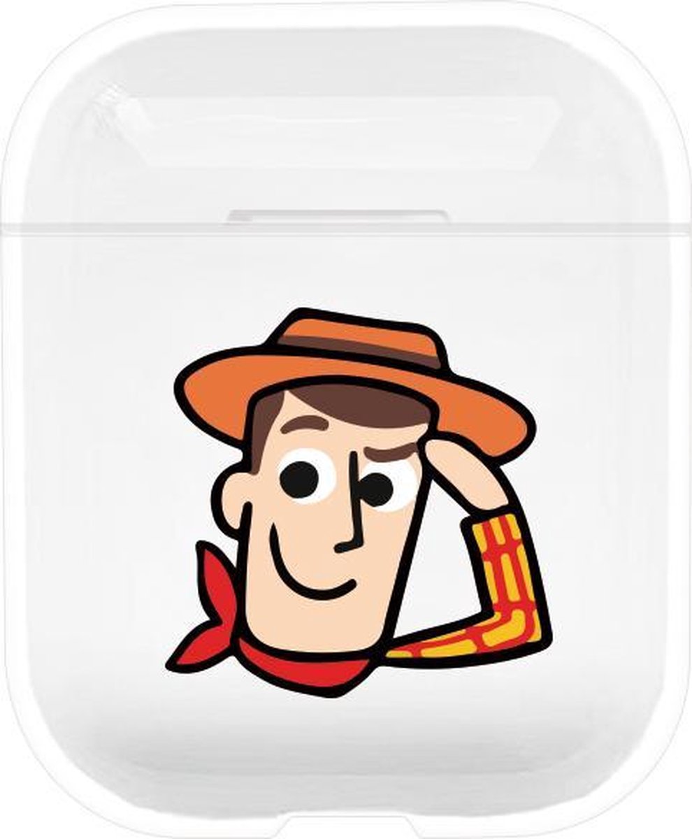 AirPods Case Cover - Bescherm hoes - Woody - Geschikt voor Apple AirPods 1 & 2 - gerrey.
