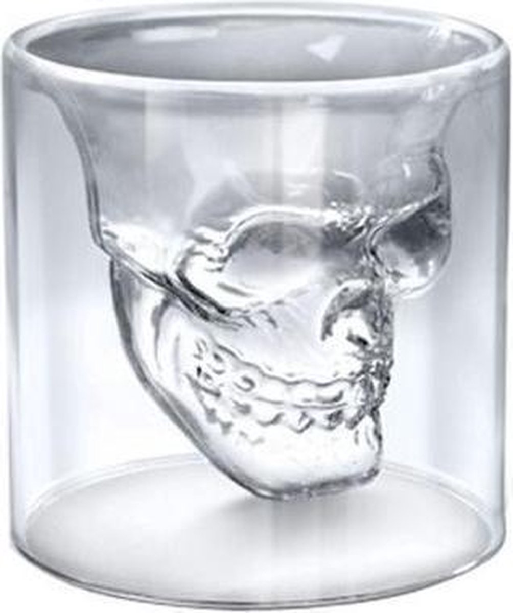 Set van 2 - Doomed ''Crystal'' Skull shot glas - Fred