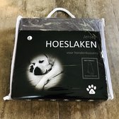 Mijn Bikkel The Home Collection – The Original – Honden hoeslaken – ‘The Jersey’ grijs voor hondenkussen – Medium – 70 x 100 cm