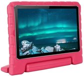 Case2go - Hoes geschikt voor Huawei MediaPad M6 8.4 - Schokbestendige case met handvat - Magenta