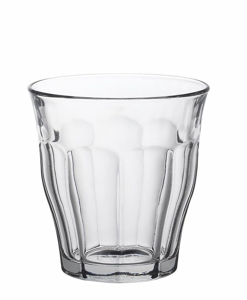 Okkernoot Refrein Rust uit Duralex Picardie Waterglas klein - 160 ml - Gehard glas - 6 stuks | bol.com