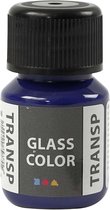 Glass Color Transparent, brilliant blauw, 30 ml/ 1 fles