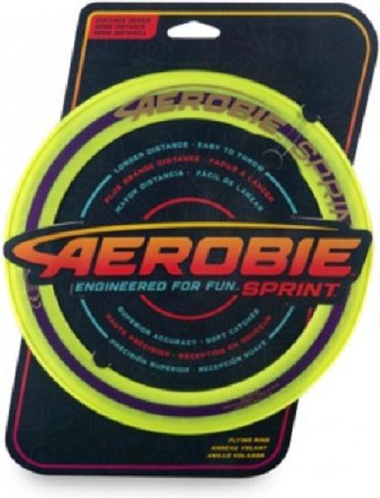 Thumbnail van een extra afbeelding van het spel Aerobie Sprint Werpring rood - 25 cm