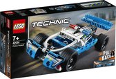 LEGO Technic La voiture de police 42091 – Kit de construction (120 pièces)