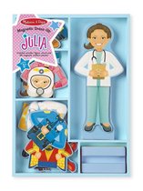 Melissa & Doug Houten aankleedpop Julia - Speelset (meer dan 25 speelstukjes)