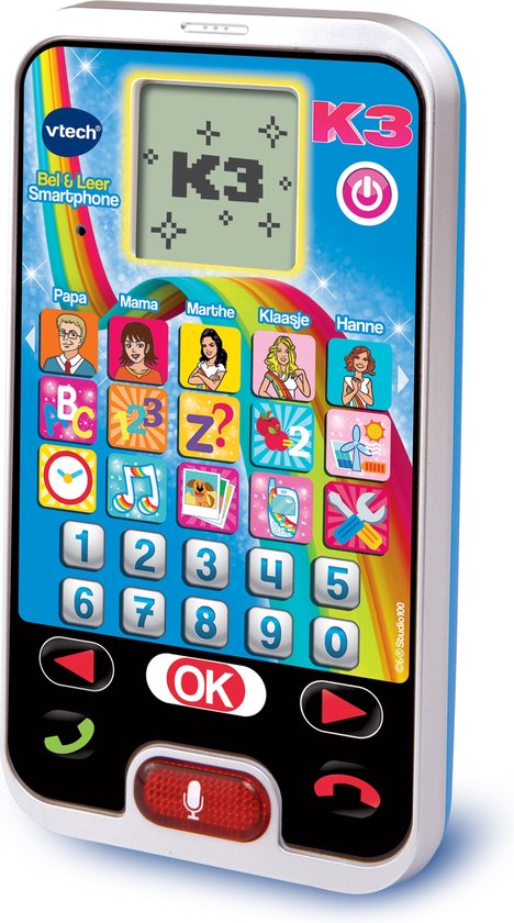 VTech Preschool K3 Bel & Leer Smartphone – Kindertelefoontje