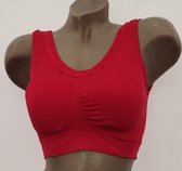 Dames bh top XXXL/XXXXL 42-46 rood