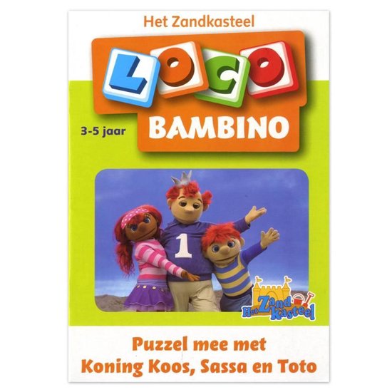 Afbeelding van het spel Loco Bambino - Puzzel mee met Koning Koos - 3/5 jaar