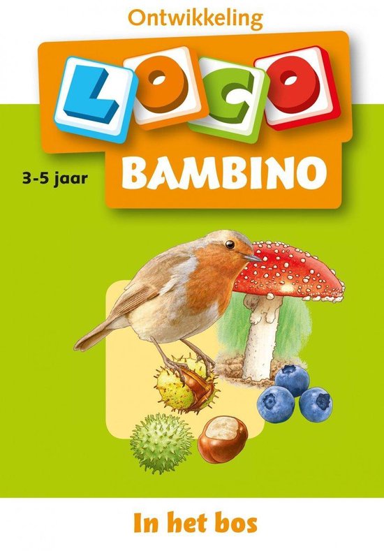 Loco Bambino - Boekje - In het bos - 3-5 jaar*
