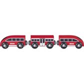 Eichhorn 2 loks en 1 wagon regionale trein rood 1364