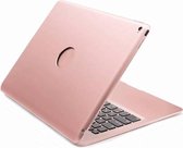 Tablet2you - Toetsenbord - Notebook case - Keyboard - Hoes - Apple iPad 10.2 - 2019 - 2020 - Rose goud kleurig