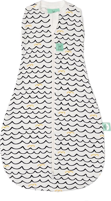 Sacco Nanna Ergopouch Ergococoon In Cotone Biologico - Per Neonati 6-12 Mesi, 0.2 Tog, Design Inbaker Con Cerniera E Bottoni