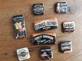 Harley Davidson - Biker Babes - Magneet set met 9 Magneten