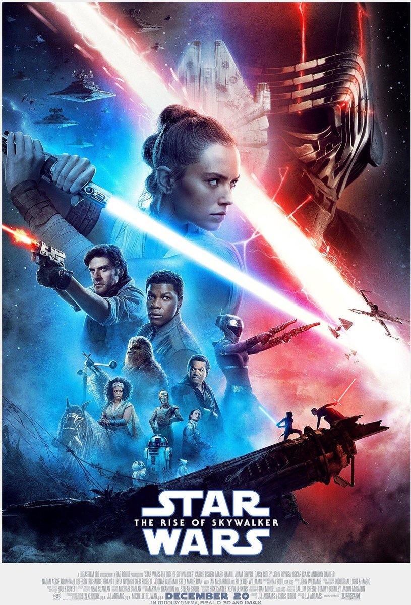 Registratie Middel Ruïneren Poster Star Wars - the rise of skywalker 61x91 cm | bol.com