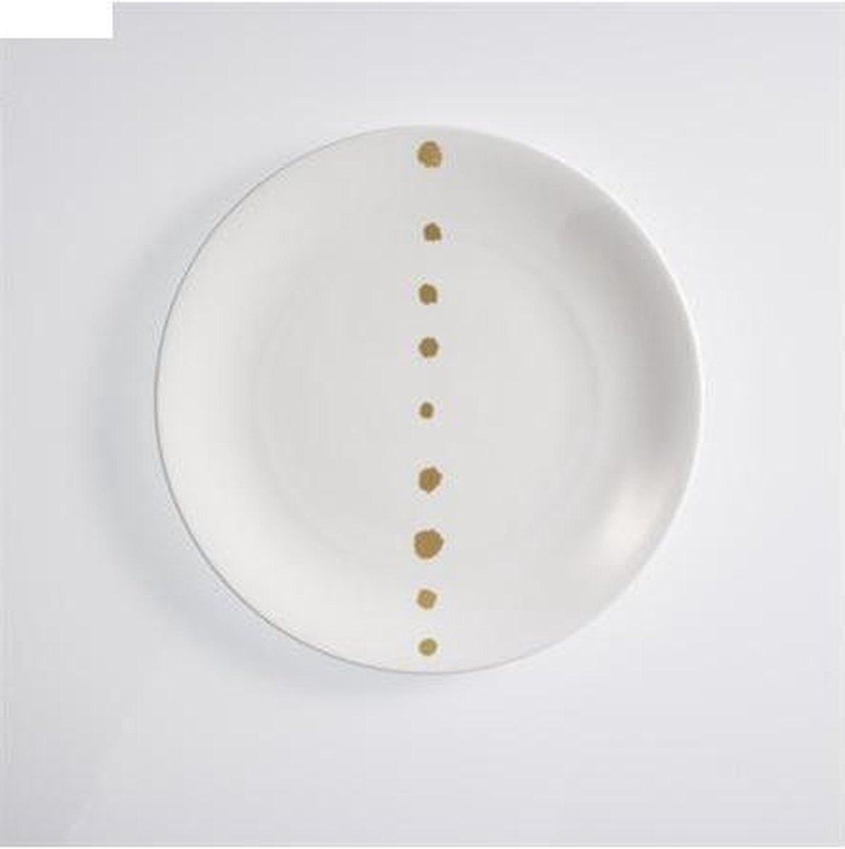 DIBBERN - Golden Pearls Pure - Bord 28cm