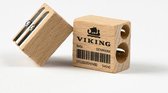 Aiguiseur double Viking Beta en bois (hêtre) -