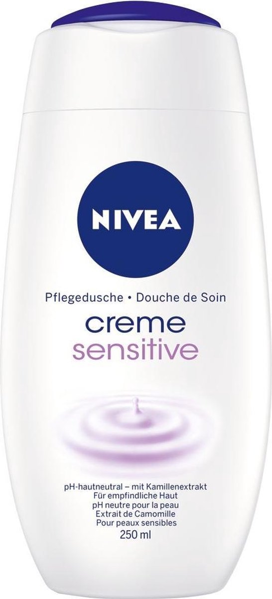 NIVEA Creme Sensitive Douchegel Vrouwen Lichaam 250 ml