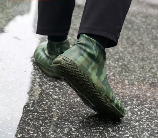 | LEGERPRINT siliconen overschoenen MAAT L Slecht weer? Zo bescherm je je schoenen goed tegen regen